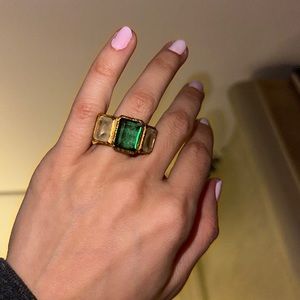 Cristina Sabatini emerald ring - size 6